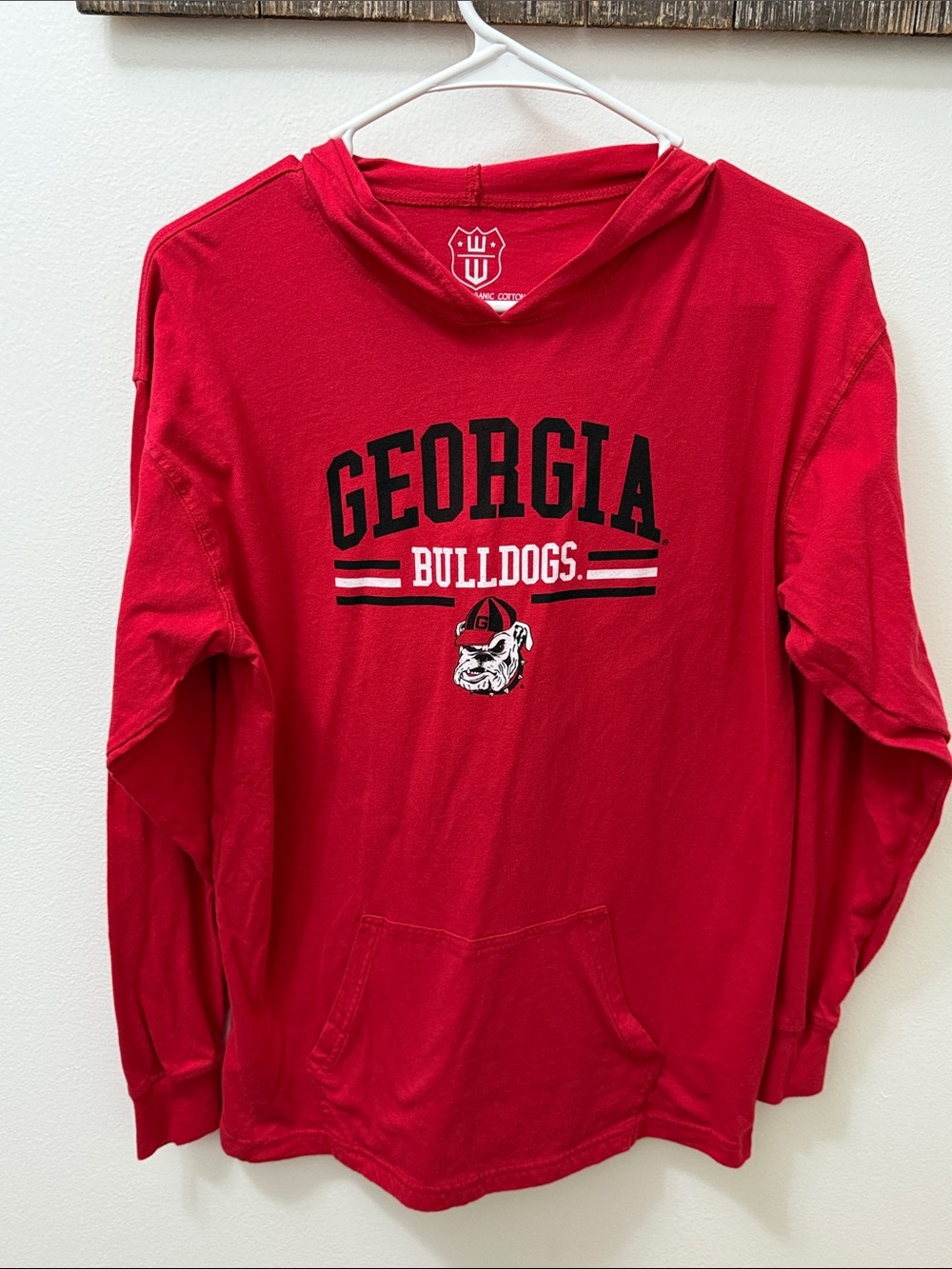 Wes and Willy Certified Organic Red Tee - XL